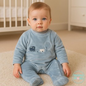 افرهول مخمل سيارة وبالون ولادي