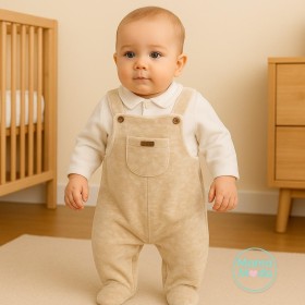 افرهول قطعتين مخمل جيبه على الصدر