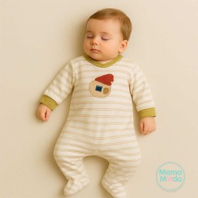 افرهول مخمل مخطط رسمة قوقعه وبيت