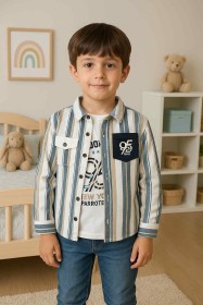 توينز ولادي قميص وبلوزة خريفي