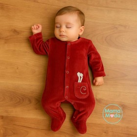 افرهول مخمل سادة محزز رسمة قوقعه وبيت