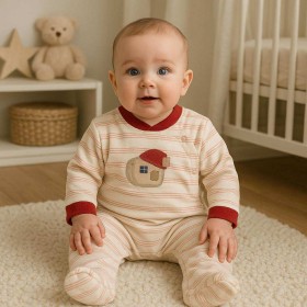 افرهول مخمل مخطط رسمة قوقعه وبيت